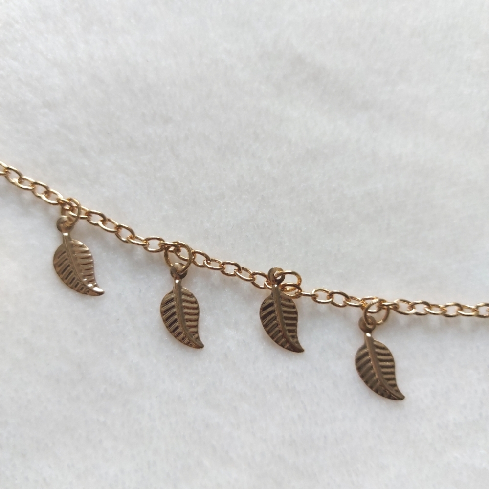 Trendy Leaf Anklet